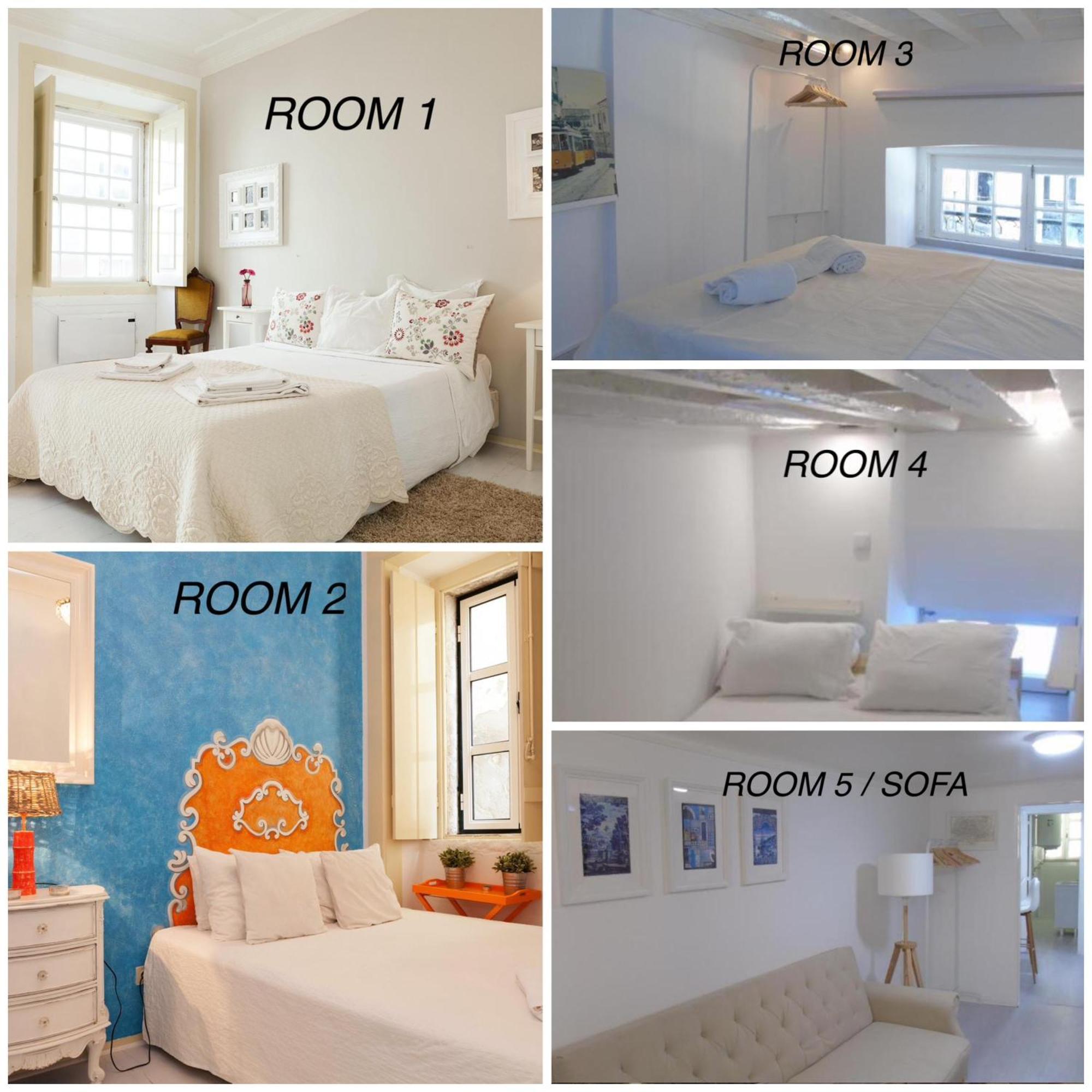 Alfama Vintage 1 Ten Guests - Alfama Vintage 2 Five Guests - Alfama Vintage 3 Three Guests Lisboa Dış mekan fotoğraf